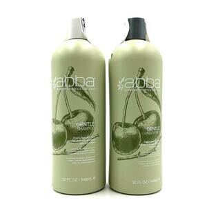Abba Hair Care Gentle Shampoo & Conditioner For Sensitive Skin & Scalp 32 oz Duo